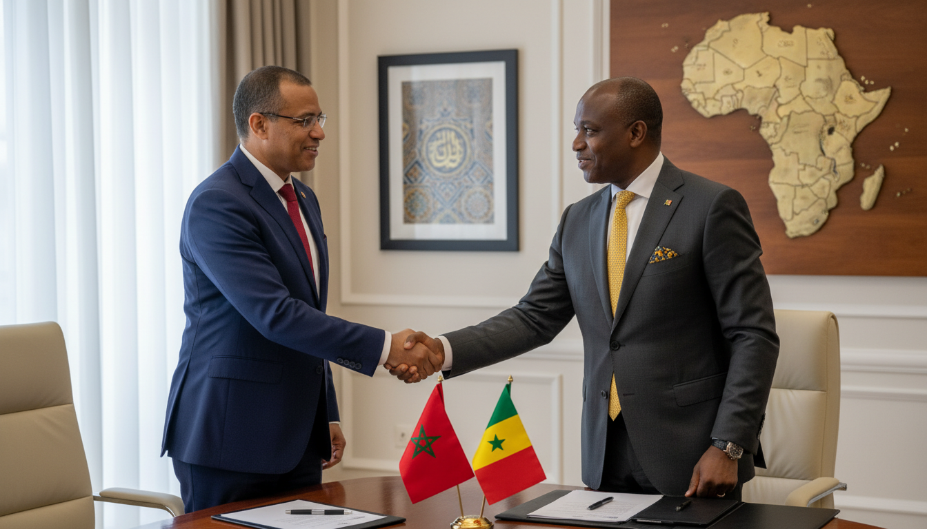 le maroc et le sénégal réaffirment leur amitié et souhaitent dynamiser leurs échanges commerciaux après les tensions survenues lors de la coupe d'afrique de football, renforçant ainsi leur coopération bilatérale.