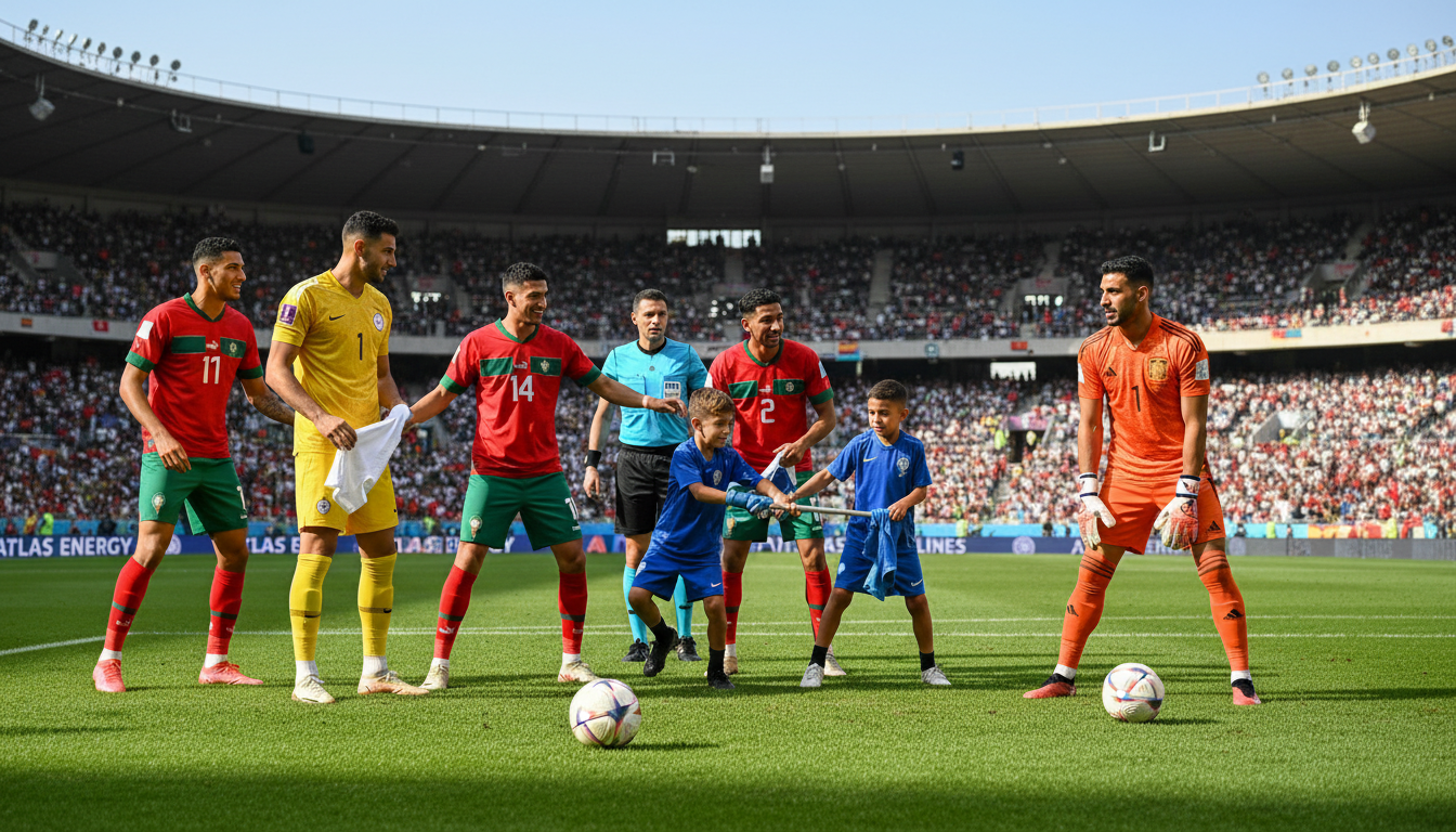 découvrez pourquoi les joueurs marocains et les ramasseurs de balles essaient de subtiliser les serviettes des gardiens adverses, une pratique surprenante qui fait débat dans le football.