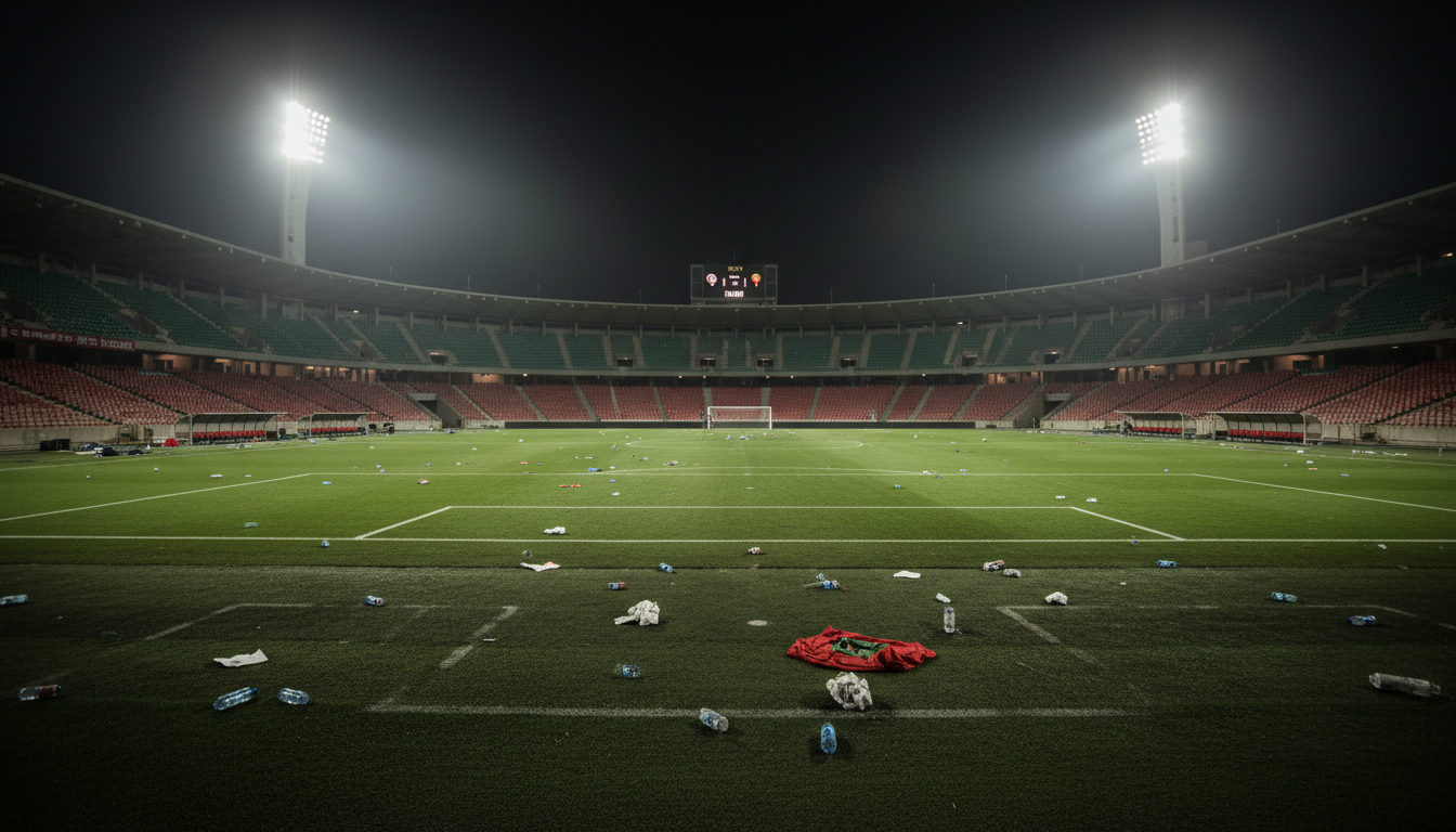 découvrez comment le chaos lors de la finale de la can influence le maroc et ses ambitions pour la coupe du monde 2030, entre défis et opportunités.