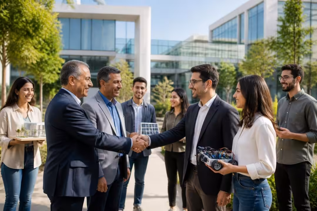 l’ofppt et l’um6p s’associent pour lancer le programme d’innovation entrepreneuriale (p.i.e), une initiative dédiée à stimuler la créativité et l’entrepreneuriat chez les jeunes talents.