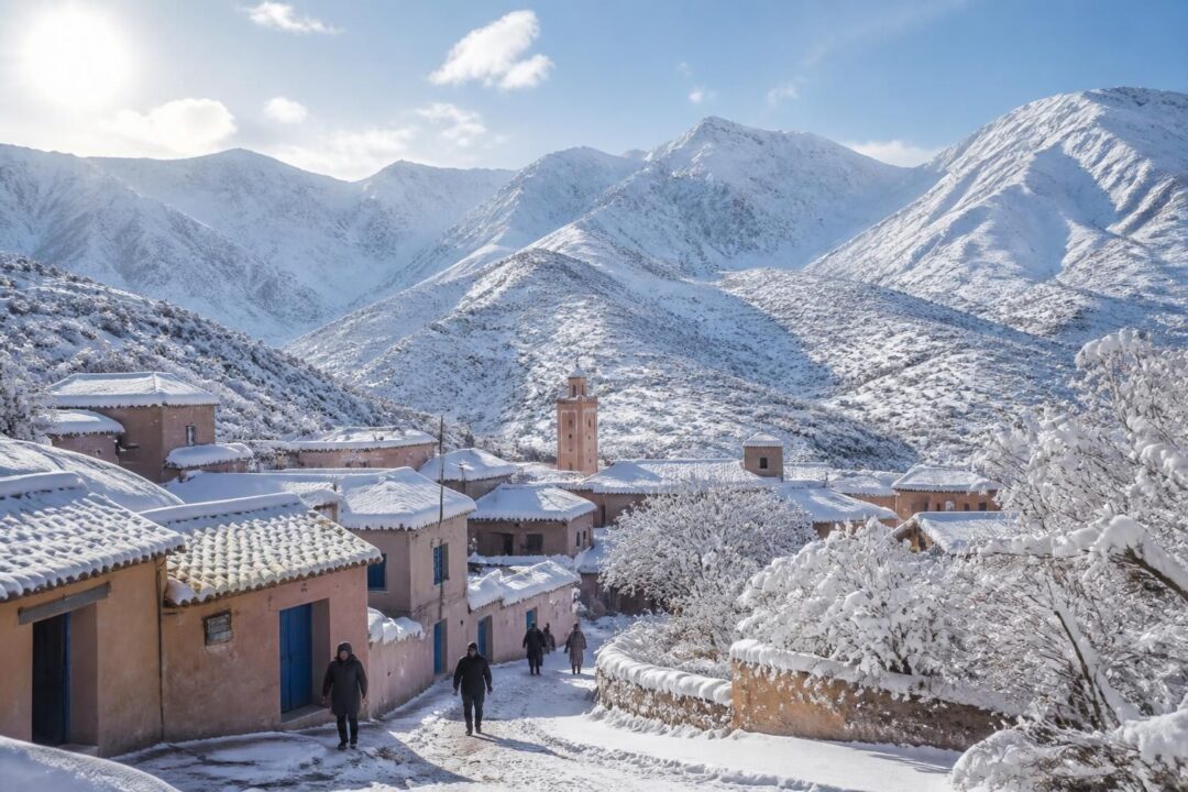 découvrez les récentes chutes de neige au maroc avec des cumuls importants enregistrés dans de nombreuses provinces, impactant le paysage et la vie quotidienne.