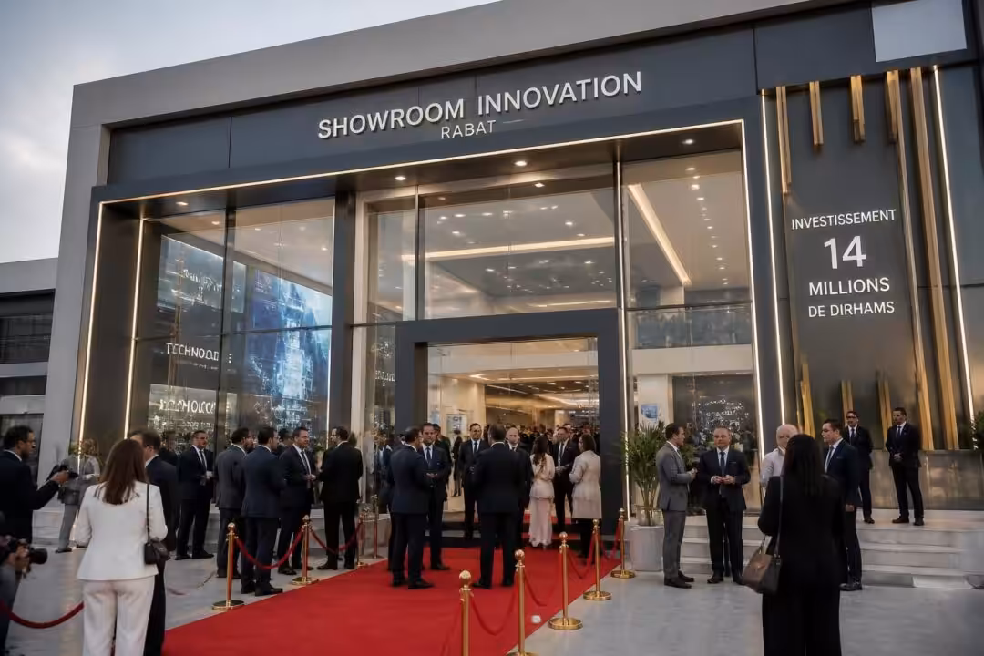 rabat : sketch design investit 14 millions de dh pour ouvrir un showroom innovant, alliant design moderne et expérience unique pour les clients.