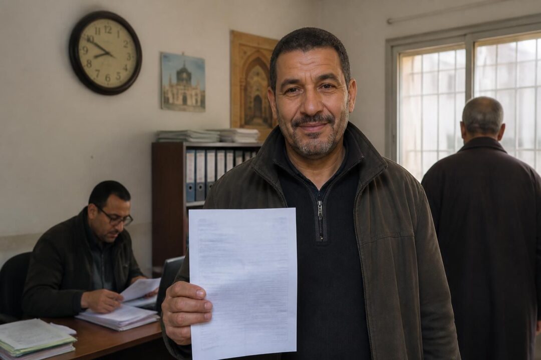 au maroc, un chômeur voit sa dette réduite de 8 496 € à 3 500 € après 42 jours d'attente, mais moins rapide que prévu.