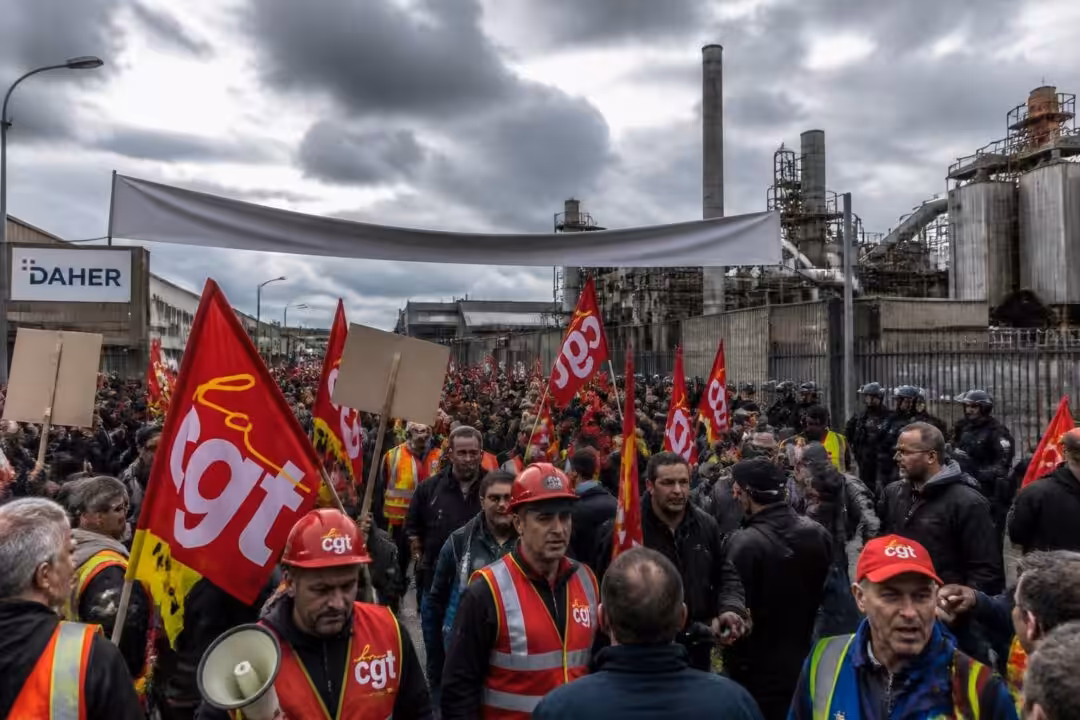 daher louey en pleine agitation : la cgt lance une grève pour protester contre le risque de délocalisation de la production vers le maroc, mettant en lumière les tensions sociales et économiques.