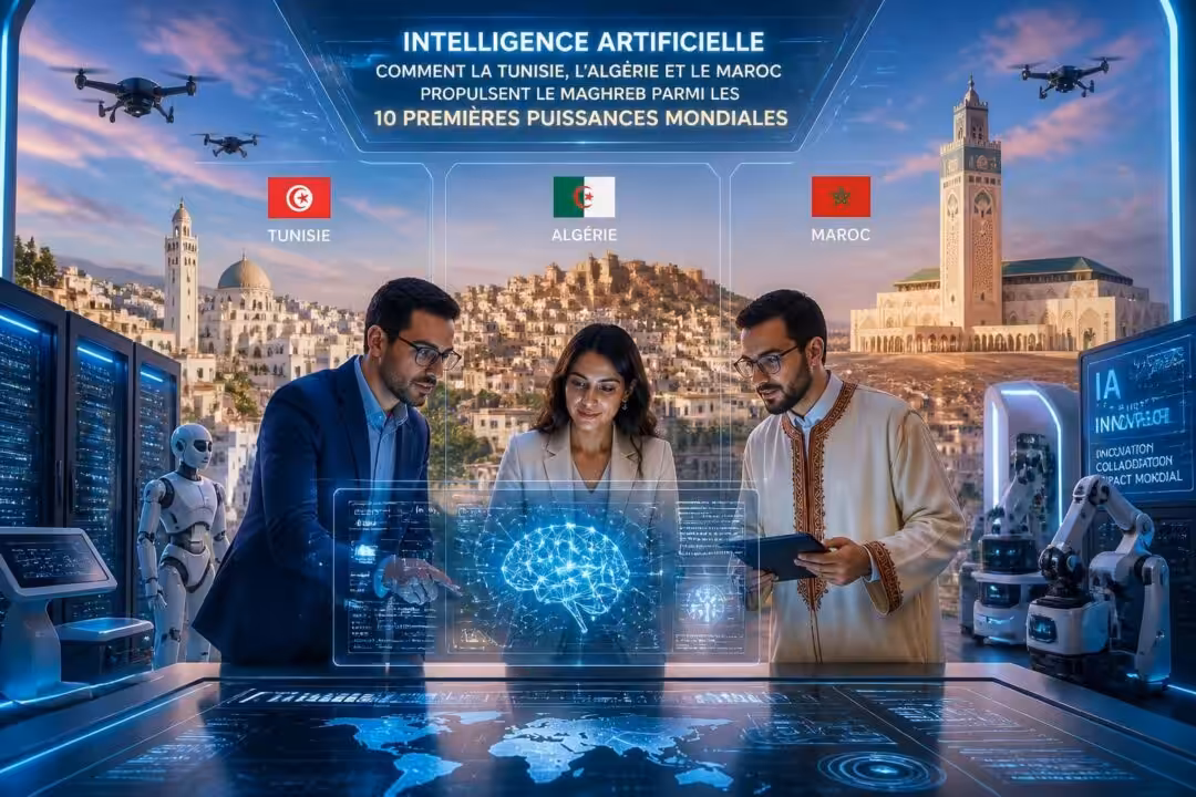 découvrez comment la tunisie, l’algérie et le maroc exploitent l’intelligence artificielle pour positionner le maghreb parmi les 10 premières puissances mondiales en innovation technologique.