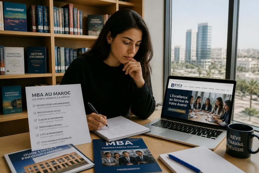 découvrez les points essentiels à vérifier avant de vous engager dans un mba au maroc pour faire un choix éclairé et réussir votre parcours académique.