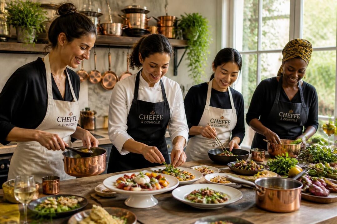 découvrez meet my mama, la plateforme qui révolutionne le marché français du traiteur en mettant à l'honneur des cheffes à domicile passionnées et talentueuses.