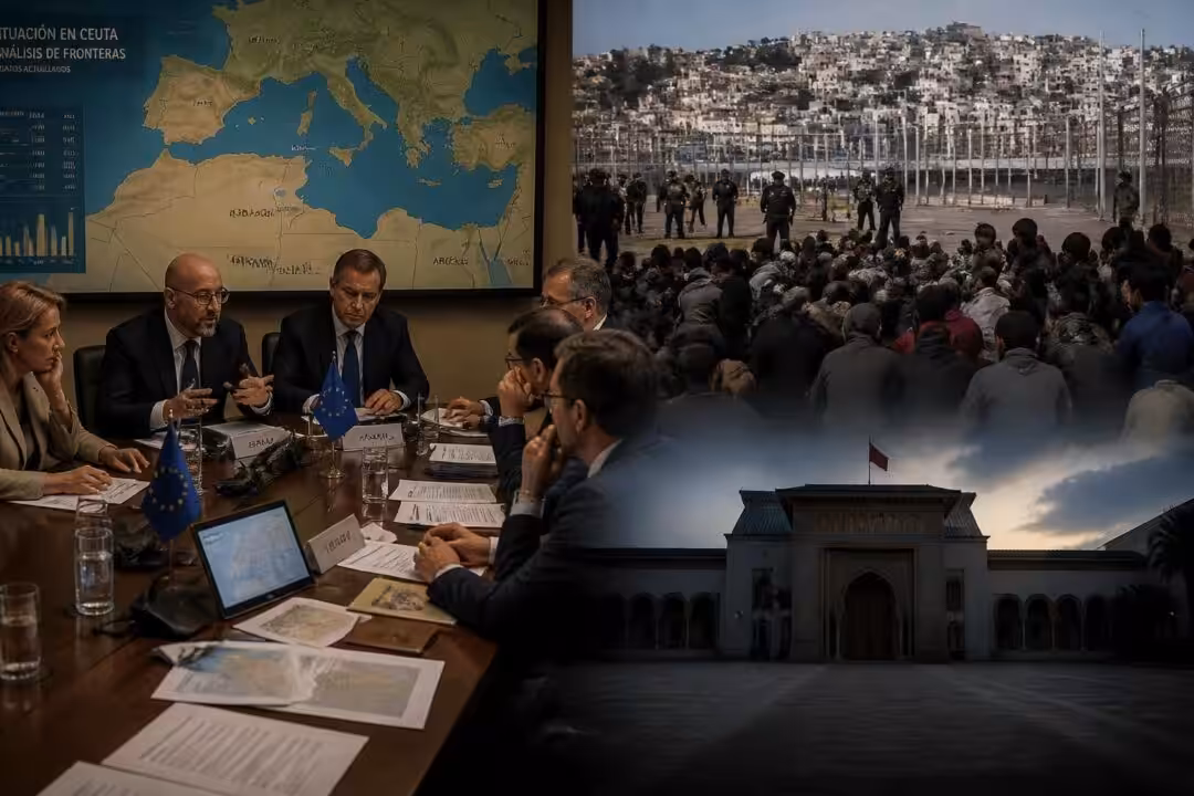 la crise à ceuta suscite une réunion d'urgence des pays de l'ue face au silence du maroc, explorant les tensions diplomatiques et les enjeux régionaux.