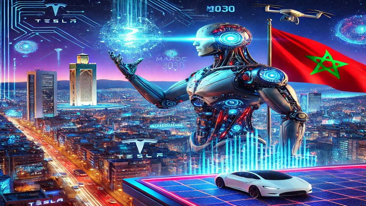 🚀 Maroc 2030 : IA, Tesla et Énergies Renouvelables - Une Révolution Technologique en Cours ! 🤖⚡