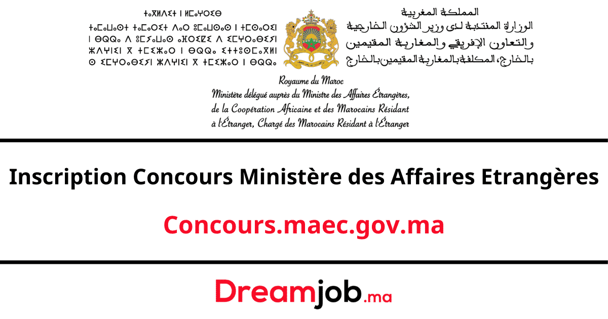 Royaume Du Maroc Ministère Des Affaires Etrangères Et De La