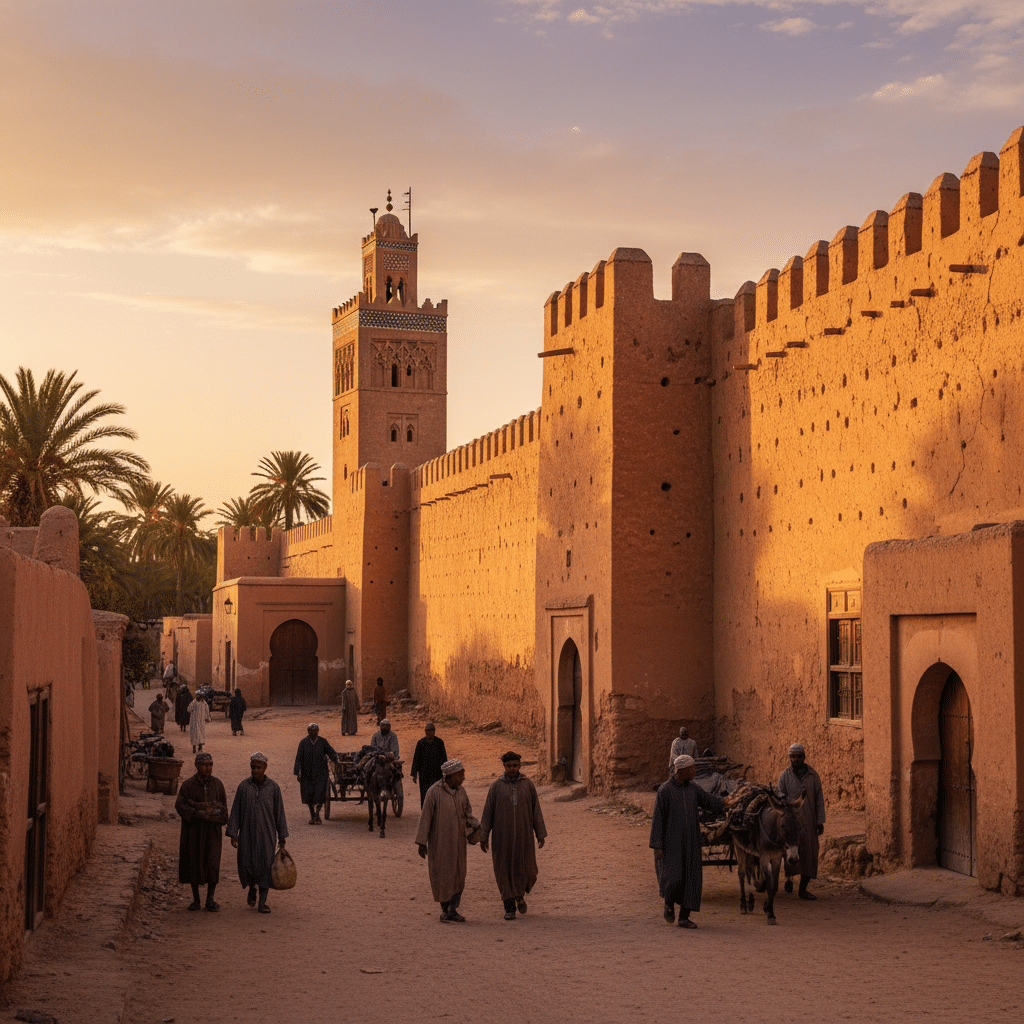 اكتشفوا أوقات الصلاة في تارودانت واستعرضوا بسهولة ساعات الصلاة لكل يوم. ابقوا على اطلاع بالأوقات الدقيقة لأداء صلواتكم اليومية.