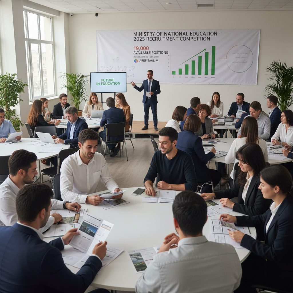 découvrez les opportunités de carrière 2025 avec le ministère de l'éducation nationale : 19 000 postes à pourvoir via les concours de recrutement en partenariat avec l'aref taalim. lancez votre parcours professionnel dans l'éducation !
