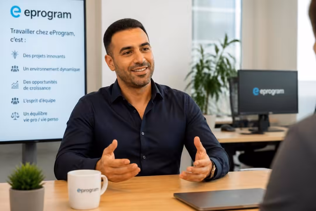 découvrez les avantages collaborateur offerts par eprogram à travers l'entretien exclusif avec othmane taky, et comment ils améliorent l'expérience au sein de l'entreprise.