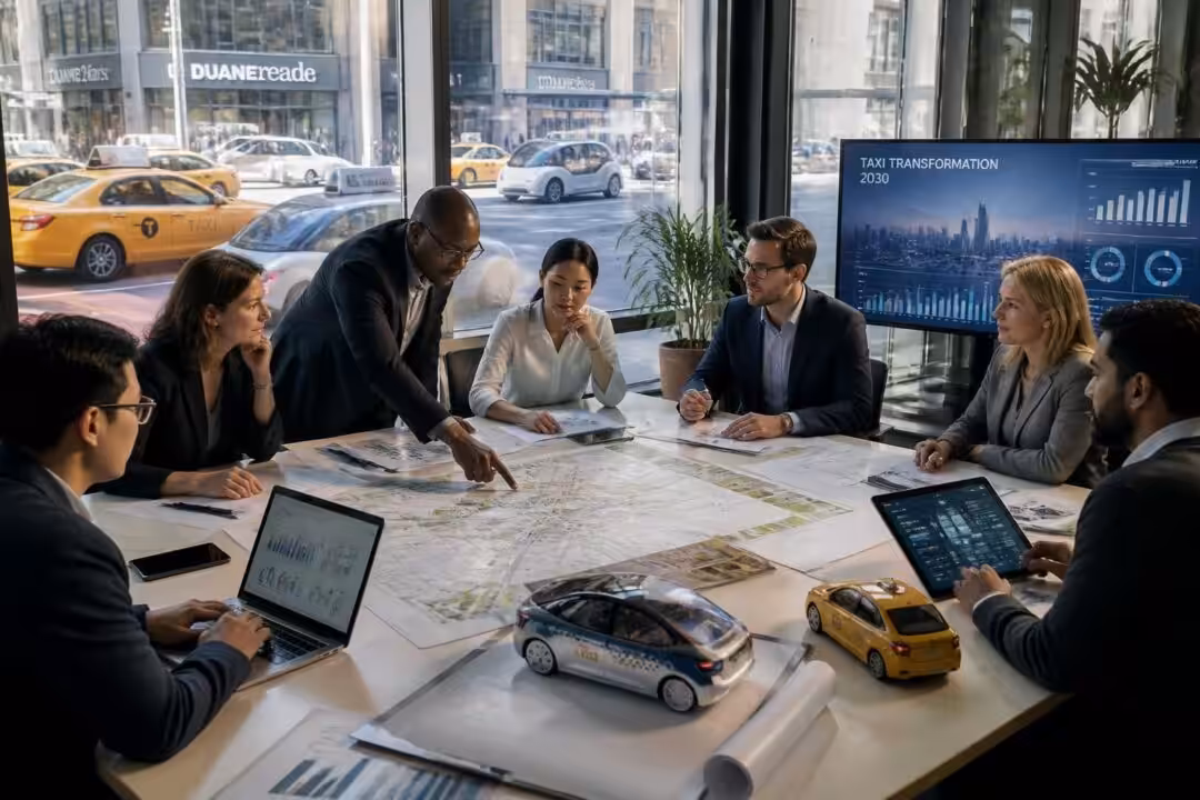 lancement d'une étude détaillée visant à révolutionner le secteur des taxis grâce à des innovations et des analyses approfondies.