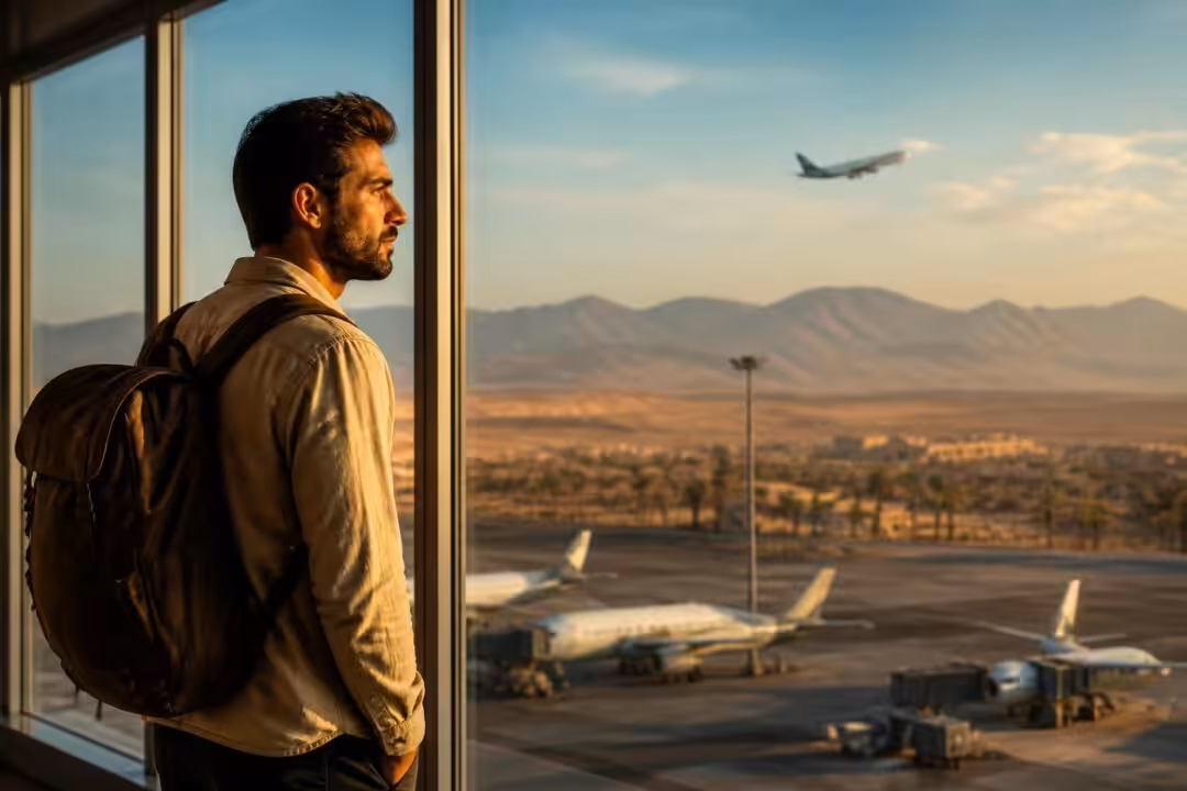 un homme récemment au chômage part au maroc et disparaît pendant 42 jours sans prévenir l'administration, suscitant inquiétude et questions sur sa situation.