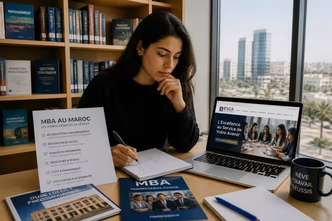 découvrez les points essentiels à vérifier avant de vous engager dans un mba au maroc pour faire un choix éclairé et réussir votre parcours académique.