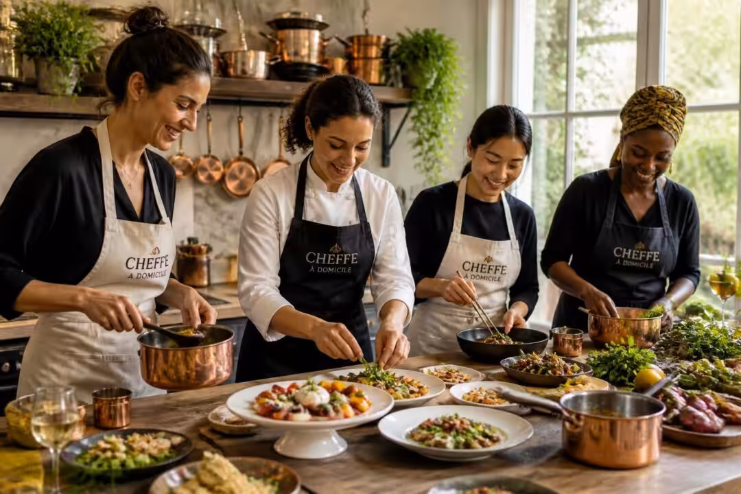 découvrez meet my mama, la plateforme qui révolutionne le marché français du traiteur en mettant à l'honneur des cheffes à domicile passionnées et talentueuses.