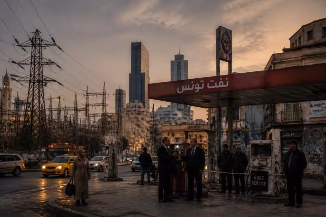 en tunisie, cinq ans après les mesures exceptionnelles prises par saïed, le pays fait face à une grave crise énergétique qui impacte son développement et sa stabilité.