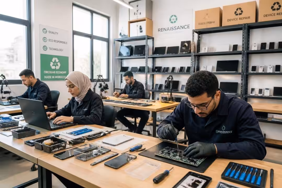 découvrez relab, la nouvelle vague du reconditionnement technologique au maroc, offrant des solutions durables et innovantes pour donner une seconde vie à vos appareils électroniques.